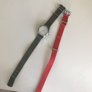 Timex Accessories - Timex for J Crew Watch - with extra strap Timex Accessories - Timex for J Crew Watch - with extra strap
